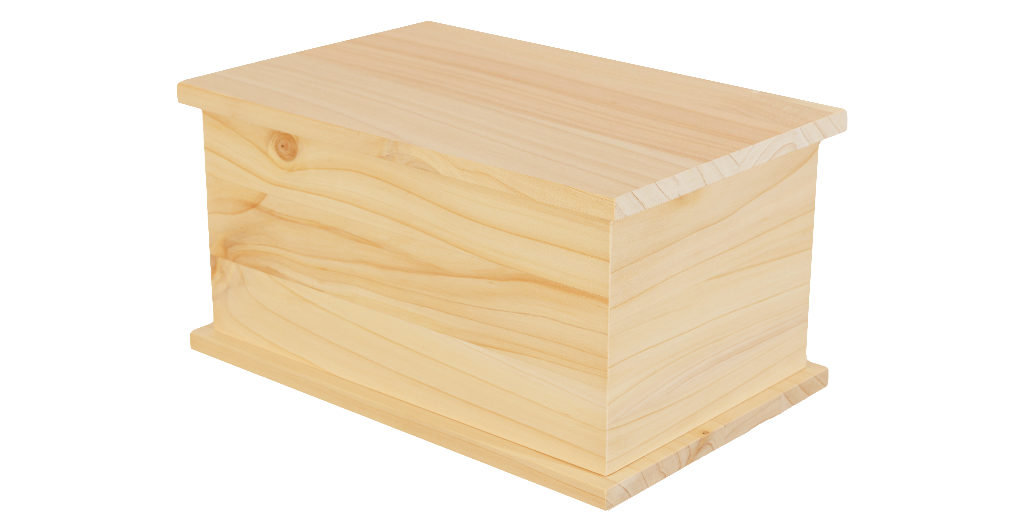 Solid Pine Urn